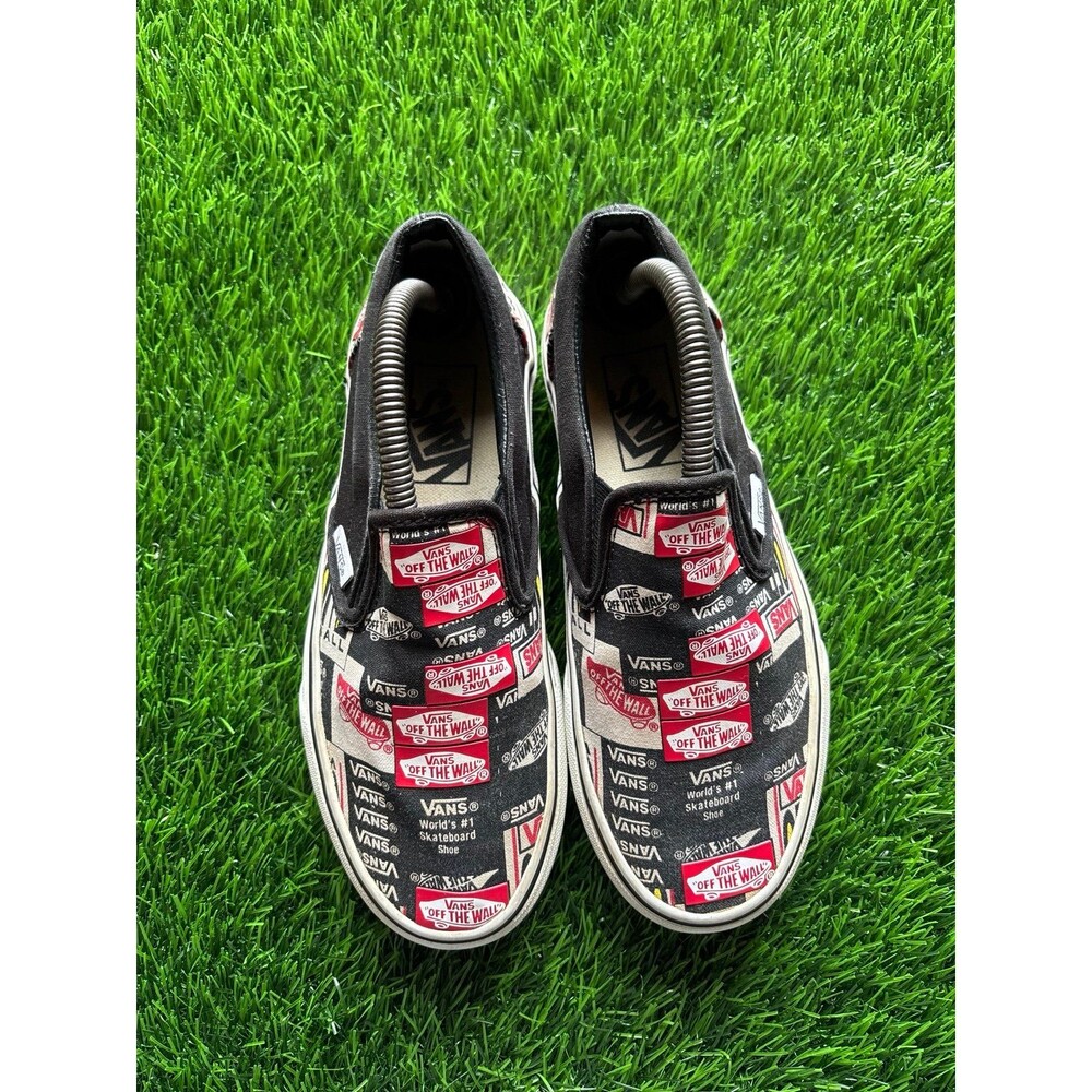 Vans Classic Slip-On 'Label Mix' Sz 5.5